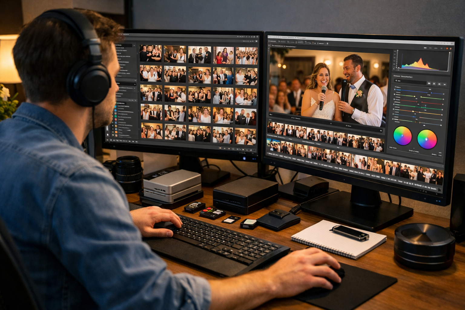 Fotograf duzenleme ve teslimat sureci